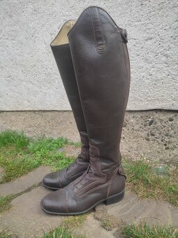 Hnědé vysoké jezdecké boty Felix Buhler - 3