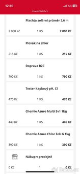 Bazén Azuro Vario V1 Plus Stone + příslušenství - 3