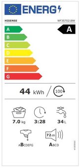 Pračka Hisense WF3S7021BW bílá - 3