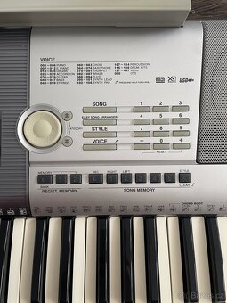 Keyboard Yamaha PSR-295 + stojan + adaptér - 3