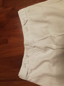 dámské bílé pracovní zdravotní kalhoty S/34-36 - 3