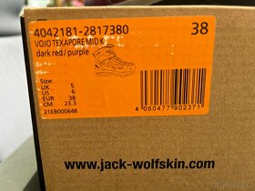 Trekové boty Jack Wolfskin vel. 38 - 3