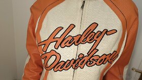 Dámská kožená bunda Harley Davidson originál Vel. L - 3