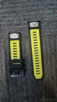 Fenix 8, 6x, 7x, tah, řemínek, pásek 26mm černo/žlutý - 3