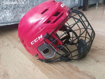 Hokejové helma CCM Tacks 710 Combo SR velikost M - 3