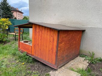 Dřevěná zateplená bouda pro velké plemeno - 3