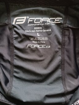 Cyklistická bunda Force vel. L nová. - 3