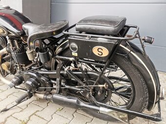 Ajs 350 1929 s dokladmi - 3