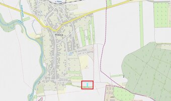 Pole s možným potenciálem výstavby – 713 m2 – kú Přibice - 3