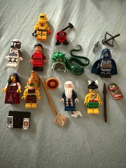 Lego figurky, minifigurky, cmf, lotr, star wars… - 3