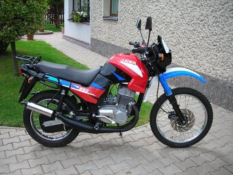 Jawa 350 640-5 Tramp samolepky sada - 3