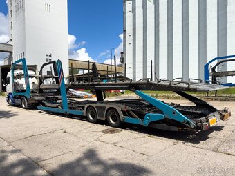 Souprava Scania R410 + Lohr autopřepravník - 3