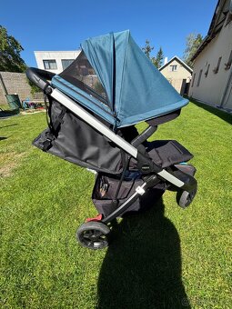 Thule Spring Aluminum/ Majolica Blue - 3