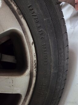 Mercedes Vito - Hliníková kola/disky - 2sady - 3