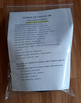 kabeláž TATRAN 125 a MANET 100 - 3