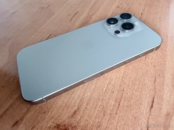 Iphone 15 PRO, 128 GB, barva prirodni titan. Jak novy - 3