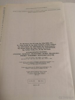 AUTOMATIZAČNÁ TECHNIKA - SLOVNÍK (1975) - 3