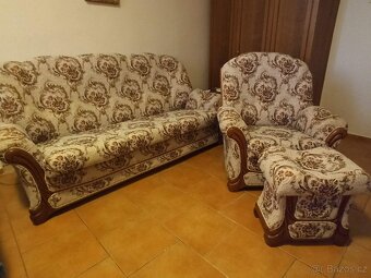 Rustikální sedací souprava - 3