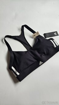 Černá sportovní podprsenka Adidas s vycpávkami - vel.M - 3