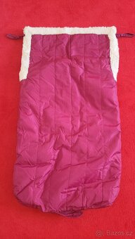 Retro teplý dětský fusak - beránek - 3