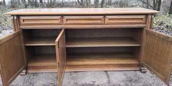 Masivní dubová komoda s šuplíky - 3