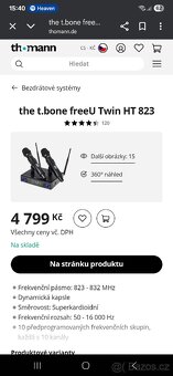 Bezdrátové mikrofony - 3