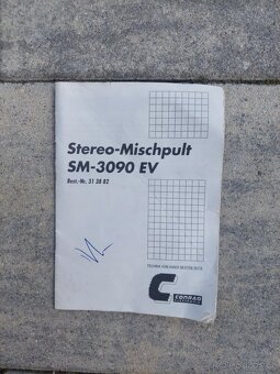 Stereo mixer sound craft SM-3090EV - 3