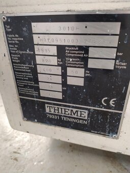 Sítotiskový 3/4 automat Thieme 3010 - 3