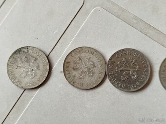 Mince 5 Československo 1929,1930,1938 - 3