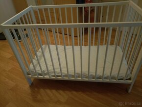 GULLIVER Dětská postýlka IKEA, bílá - 3