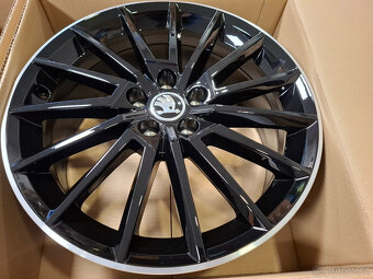 Nové orig. alu disky Škoda Fabia III, Rapid - 17" 5x100 - 3