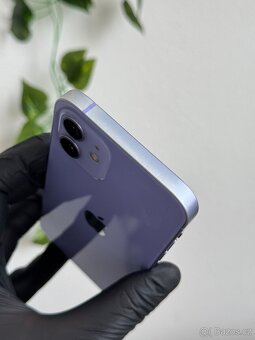 iPhone 12 64GB fialový - 100% baterie - 3