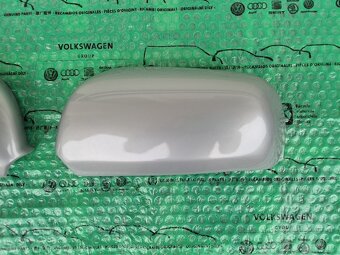 Milotec 20115 kryty zrcátek stříbrná matná Škoda Fabia I (6Y - 3
