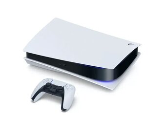 PlayStation 5 + 1x ovladač DualSense (ZAMLUVENO ) - 3