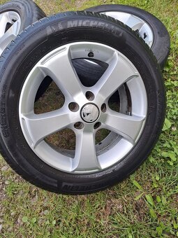Alu kola 5x112 originál VW 205/55 R16 - 3