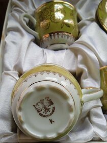 Kávová/čajová souprava - český porcelán - 3
