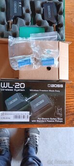 prodám Boss WL-20 wireless-guitar-system (bezdrát) na el.kyt - 3