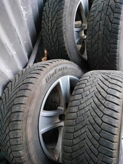 ❄️4ks alu disky orig. Mazda 5x114,3 r16 pneu 205/55 r16 - 3