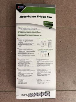 Titan ventilátor k lednici do karavanu - 3