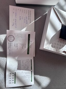 Zásnubní prsten BISAKU Caroline C37 – růžové zlato, moissani - 3