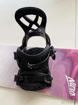 Dětský snowboard Nitro Spirit 121 vč. vázání - set - 3