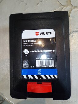 Vrtáky do železa Würth - 3