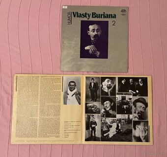 Vlasta Burian - humor 1,2 sbírky 3xLP deska - 3