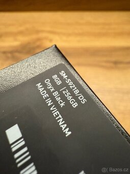 Samsung S24 8GB/256G Onyx Black JAKO NOVÝ ZÁRUKA FAKTURA CZ - 3