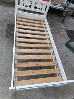 Prodám dětskou postýlku(IKEA) 165x80cm, včetně matrace - 3