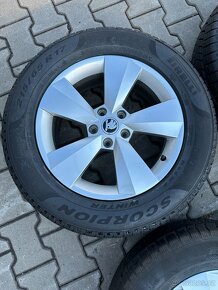 Komplet alu Škoda Kodiaq 5x112r17+215/65r17 zimní - 3