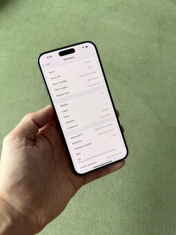 APPLE IPHONE 15 PRO MAX 256GB-ČERNÝ,ZÁRUKA - 3
