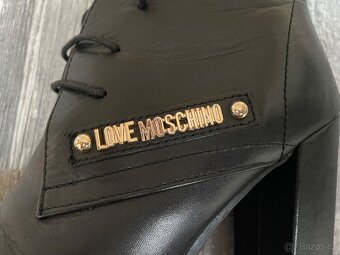 LOVE MOSCHINO dámské kotníkové boty - 3