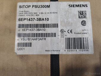 Napájecí zdroj Siemens 6EP1437-3BA10 - 3