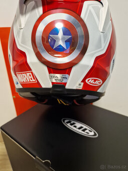 Helma na moto Captain America - 3